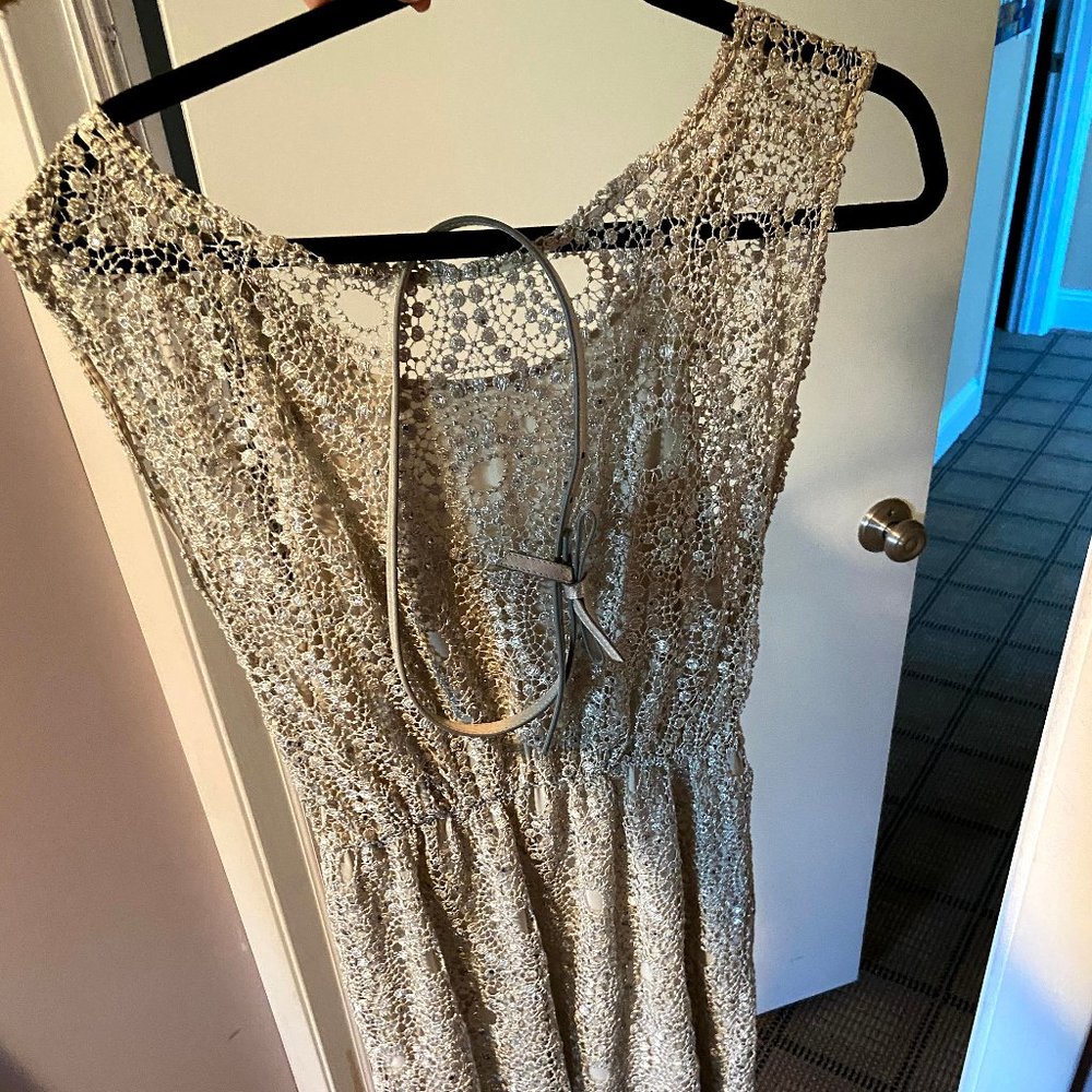 Womens alice and olivia womens dress with belt